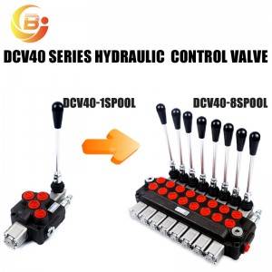 China wholesale Monoblock Hydraulic Control Valve – Monoblock Control Valve DCV40 – Junbao