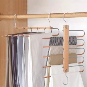 Magic Closet Hangers 5 Layers MultiFunction Pants Hanger