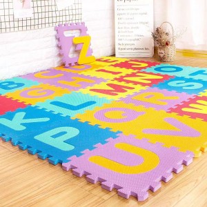 EVA puzzle mat with safe and high quality material  for the kid