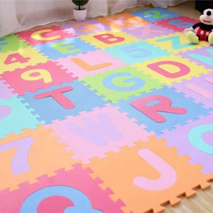 EVA puzzle mat with safe and high quality material  for the kid