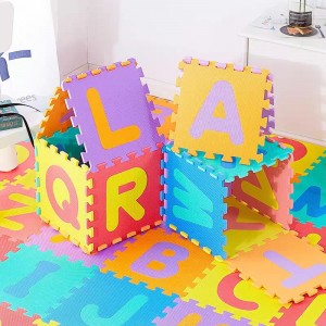 EVA puzzle mat with safe and high quality material  for the kid