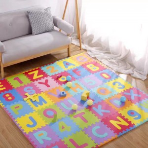 EVA puzzle mat with safe and high quality material  for the kid