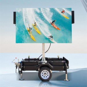 3㎡ mobile led trailer for product promotion