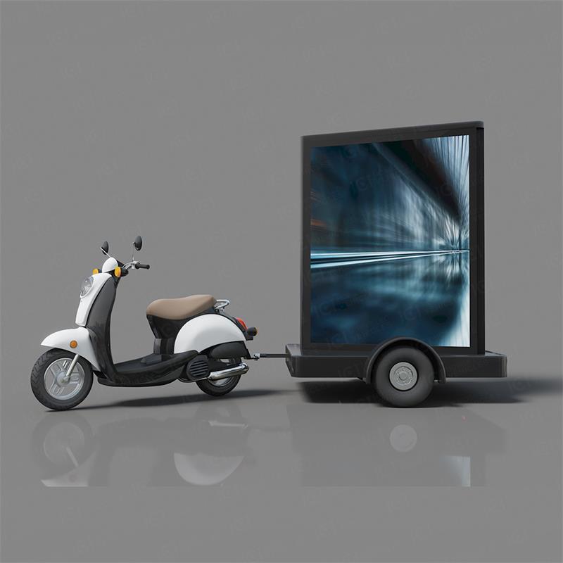 4m2  Scooter advertising trailer for product promotion-4