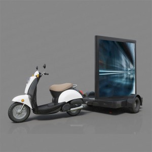 4㎡ Scooter advertising trailer para sa promosyon sa produkto