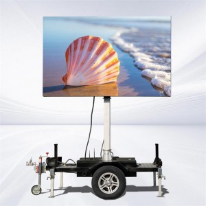 4㎡ mobile led trailer for product promotion