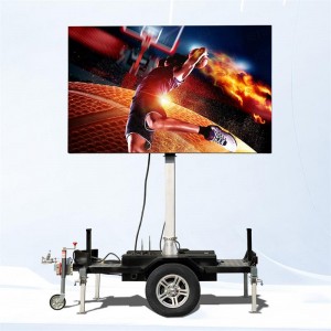 4㎡ mobile led trailer for product promotion