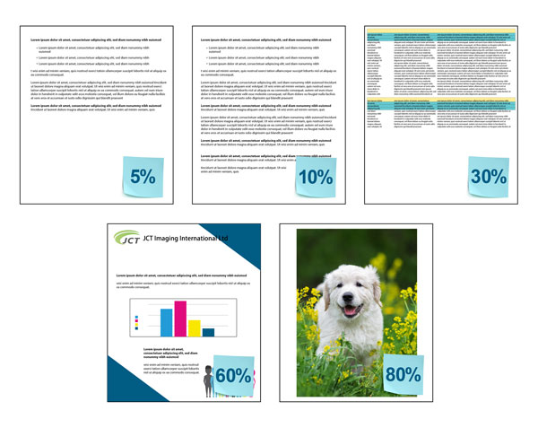 What is a 5% Coverage Page in Printer Toner Cartridge?