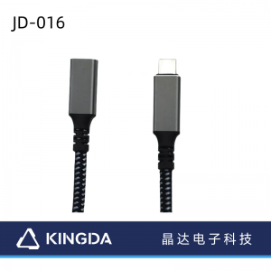 USB3.1 C მამრობითი ქალის USB კაბელი.