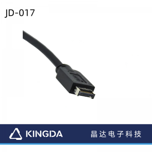 Usb E To C Hoë kwaliteit paneelmontering 10 Gbps USB 3.1 Gen 2 Sleutel A Tipe E Manlik na USB Tipe C vroulike kabel 50 cm