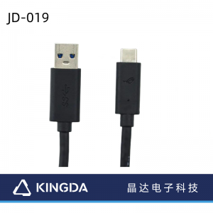 Kabel data pd dwi kepala 1M usb3.1 GEN2 USB3.0 ke Jenis-c 3A 60W kabel data usb3 cas pantas