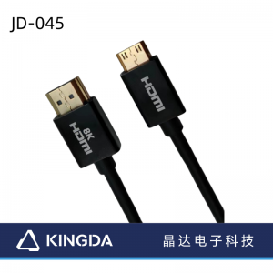 प्रीमियम 8K 60hz MINI HDMI केबल 4K 120Hz मेटल केस HDMI 2.1 केबल MINI HDMI Male toA Male लॅपटॉप मॉनिटर Fire TV