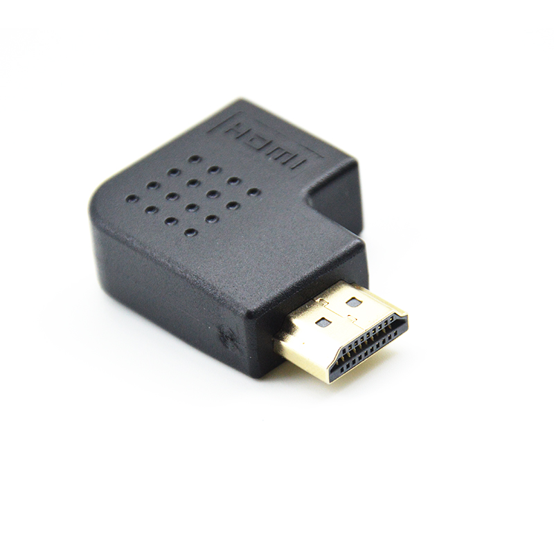 Hot sale DP 1.4 Adapter - HDMI 90 or 270 Degree side bend L Angle Male to Female Adapter – Jingda