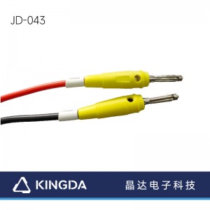 Plygiau 4mm Platio Aur Cerddoriaeth Siaradwr Cebl Wire Pin Banana Plygiwch Connectors I DC jack cebl