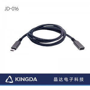 USB3.1 C نارینه له ښځینه USB نارینه ته نوی غوره پلورونکی USB3.1 Gen2 60W 3A ډول C نارینه له ښځینه USB کیبل