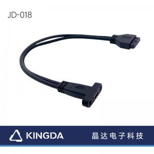 Cable de extensión de encabezado de Cable de datos USB3.1 tipo c hembra a usb3.0 de 20 pines 50cm con deflector PCI para placa base de PC