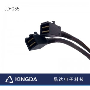 0,5 m Mini HD SFF8643 til SFF8643 12G serverkabel Raid HDD-kabel