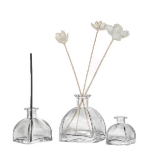 Reed diffuser bottle 120ml glass aromatherapy for interior decoration