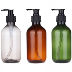 Lotion glass pump bottle factory stock wholesale 250ml 500ml shampoo