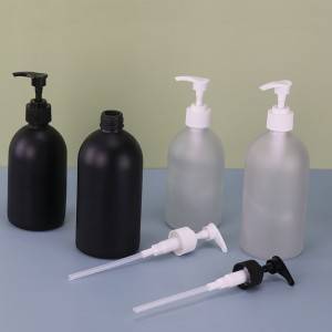 factory stock wholesale 8oz 16oz lotion bump glass bottle with sprayer