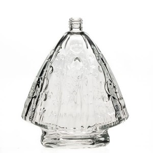 Unique Shape 100ml Amber Bottle with Lid Reed Aroma Diffuser Bottle