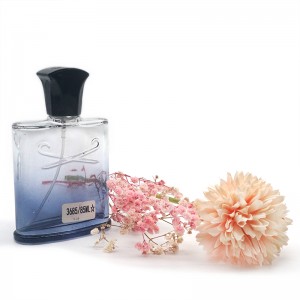 Spray Perfume Bottle Feminine Blue Gradient Glass 85ml