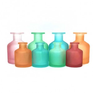 100ml Customized Color Frosted Perfume Glass Bottle Diffuser