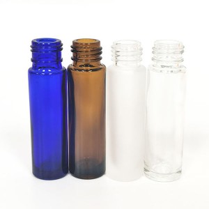 10ml Roller Essential Oil Small Glass Bottle with Roller Ball and Lid