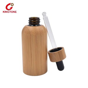 Dropper Essential Oil Bottle Latest Design Full Covered Bamboo
