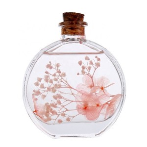 Rattan perfume flower decoration fragrance ceramic reed diffuser glass bottle