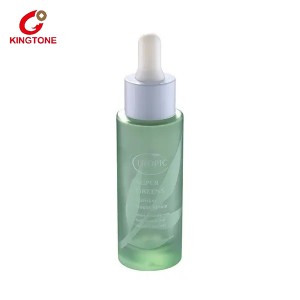 30ml Green Cosmetics Empty Essential Oil Glass Dropper Bottle