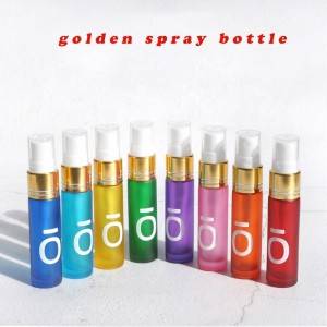 Glass separate bottle 10ml roll on spray essence oil perfume