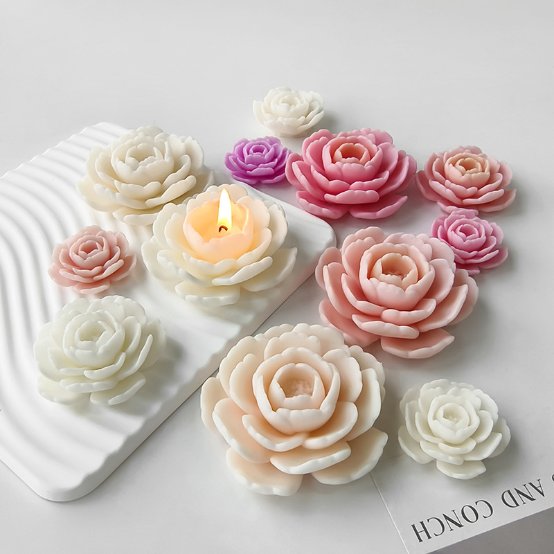 Silicone candle mold wholesale, creative hand light the beauty of life
