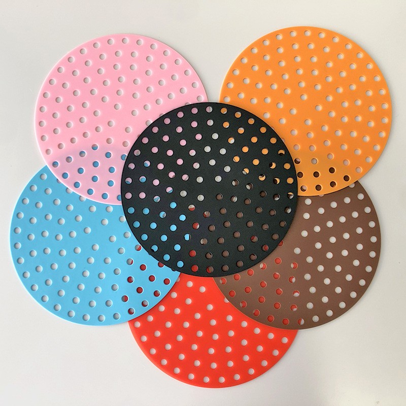 Silicone Baking Mat Square Round Air Fryer Liners Heat Resistant personalized custom silicone baking mat