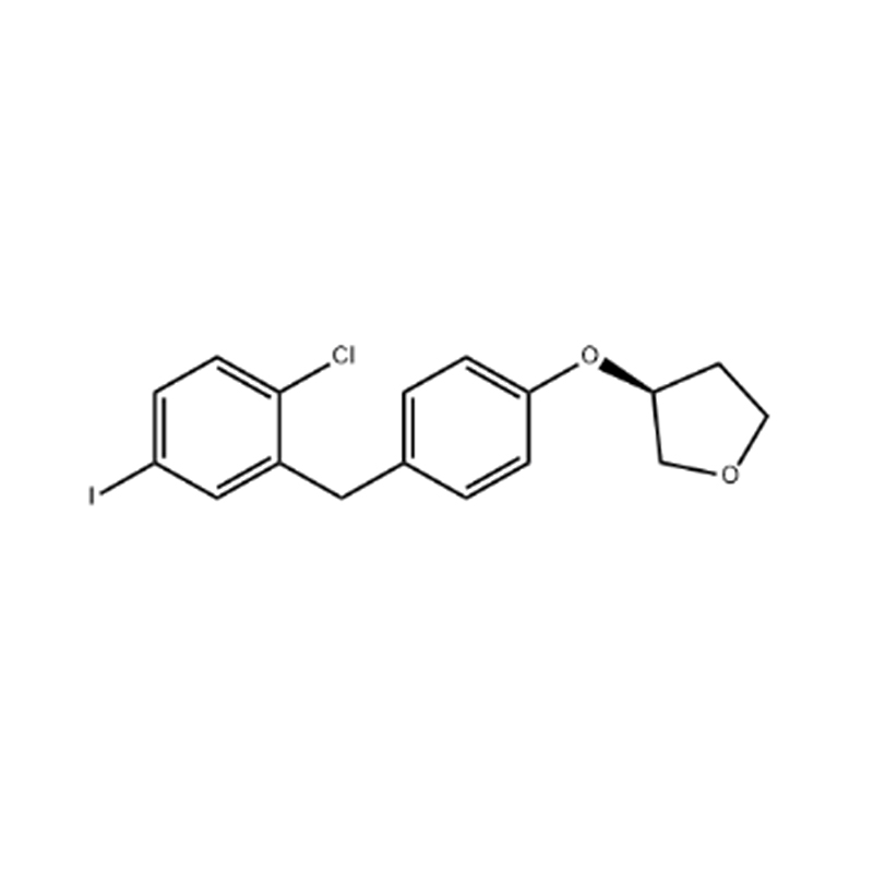 (3S) -3- [4- [(2-chloro-5-iodophenyl) methyl] phenoxy] tetrahydrofuran