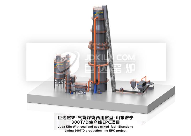Juda kiln -300T/D production line -EPC project