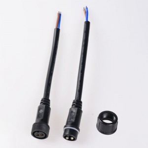 Connector IP67 male at female aviation plug