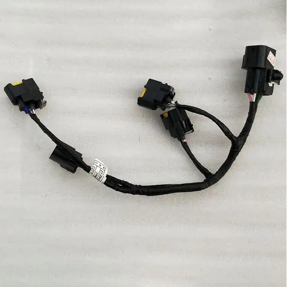High-Voltage Package Wiring Harness Connection 0.2: Yon referans nan koneksyon elektrik
