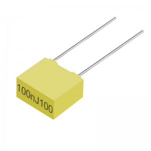 Factory Cheap Hot Metallized Polyester Film Capacitor (Dipped) (CL21X)