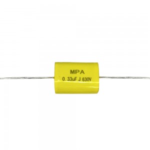 Axial Self Healing Polyester Film Capacitor