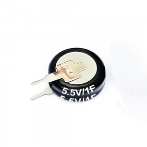 Reasonable price Coin Series 0.1f 5.5V Supercapacitor with Tolerance -20% ~ + 80% Ultra Capacitor