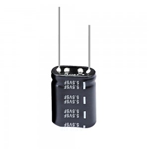 Use two or more 2.7V capacitors in series