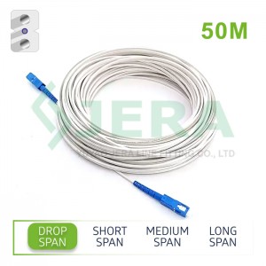 1 core SC/UPC Drop cable patch cord 50M