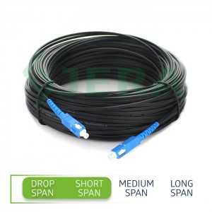 Fiber gutta cable patchcord SC / UPC