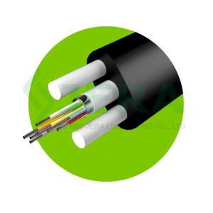 Flat type fiber optical cable 8 cores