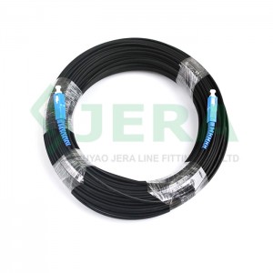 Outdoor FTTH drop cable patchcord SC/UPC 50M