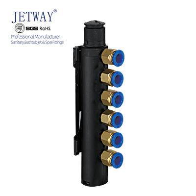 Jetway GF-F01 Massage General Fitting Whirlpool Accessories Hottub Fast Joint- Air Distrbutor Spa Hot Tub Nozzles