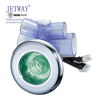 Jetway HL2-C901 Massage Fitting Hot Tub Nozzles Whirlpool Hottub Spa LED Light Bathtub Jets