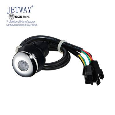 Jetway SL-01 Massage Fitting Whirlpool System Accessories Hottub Hydro Spa Hot Tub Nozzles LED Pool Light