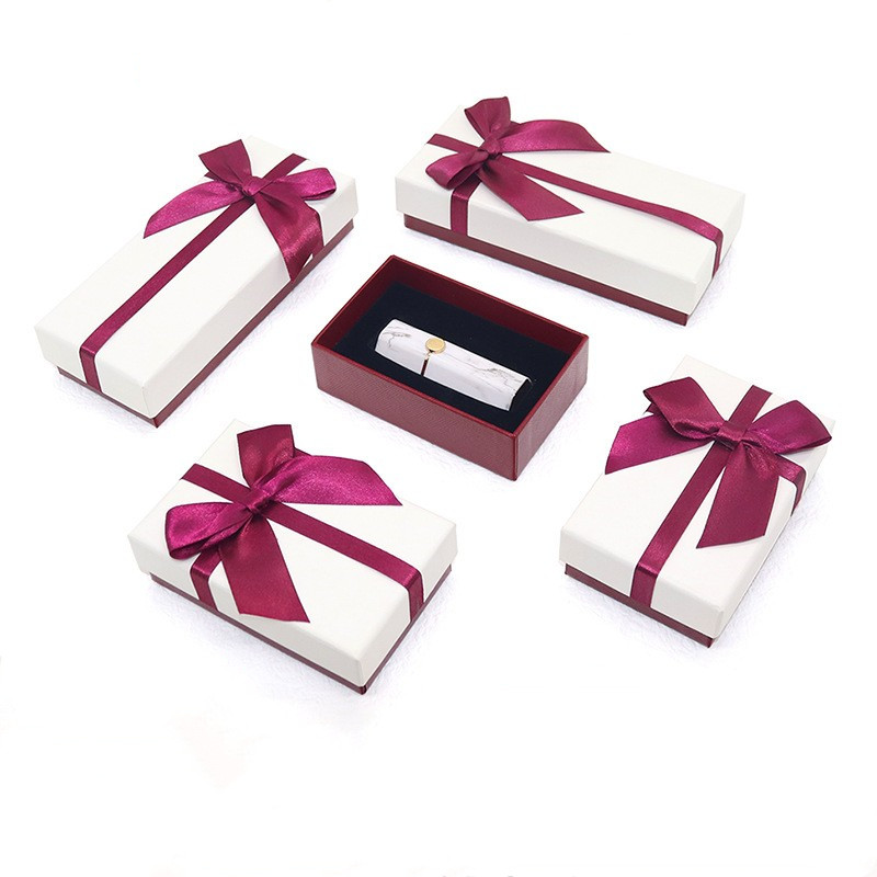 Grousshandel Bow Tie Lipstick Verpackung Kadoset Box Mat Ribbon Factory